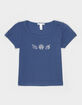 FULL TILT Embroidered Seashells Girls Tee image number 2