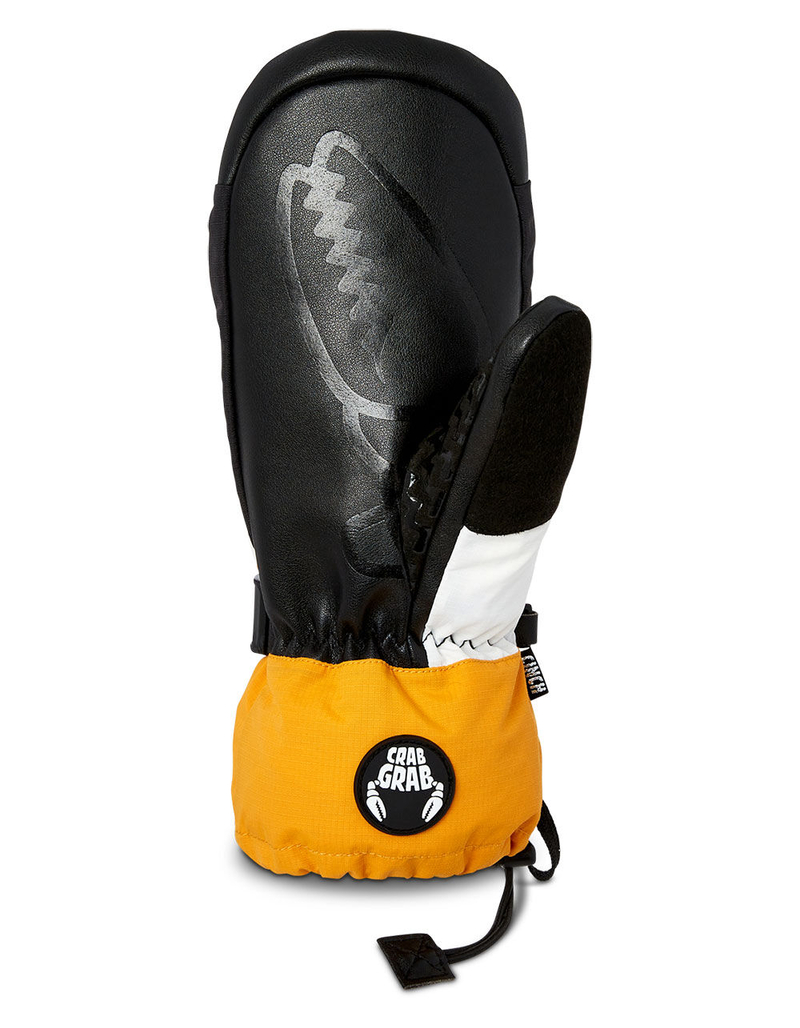 CRAB GRAB Cinch Mitt Womens Yellow Mittens image number 1
