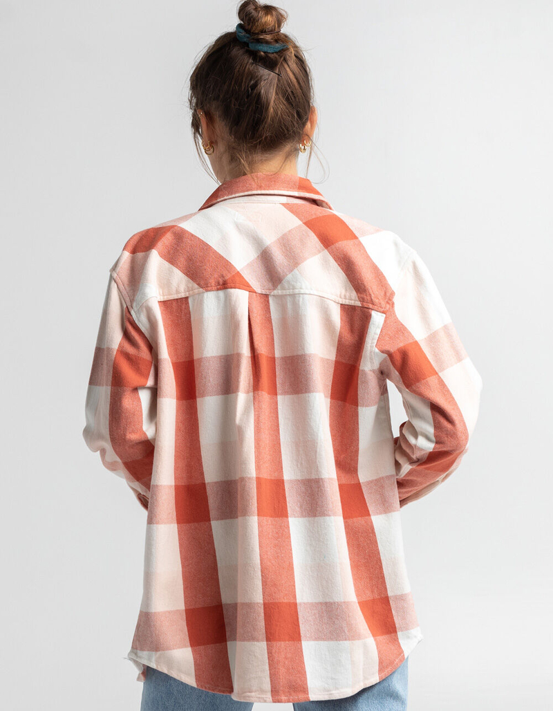 RVCA Decades Womens Zip Flannel image number 2