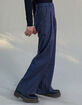 WEST OF MELROSE Womens Plaid Seamed Wide Leg Pants image number 3