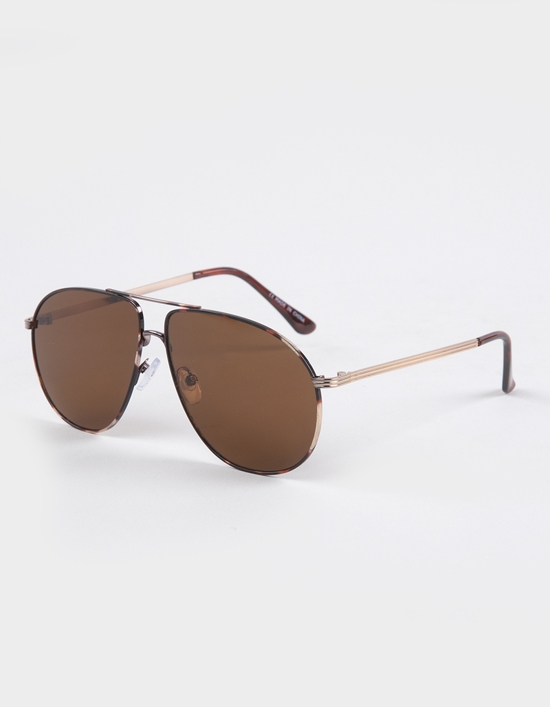 RSQ Aviator Metal Sunglasses image number 0