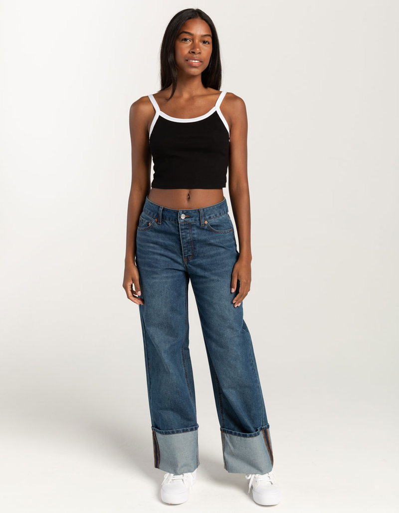 TILLYS Womens Ringer Tank Top image number 1
