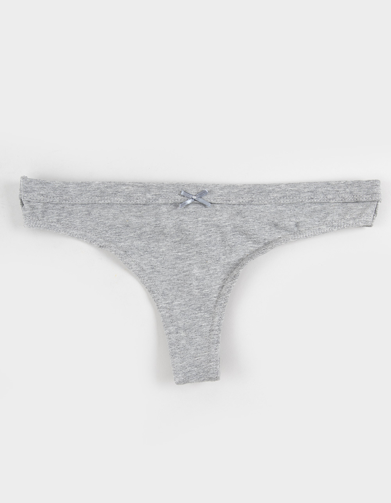 FULL TILT Cotton Bow Thong image number 0