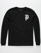 PRIMITIVE Dirty P Tropics Boys Black T-Shirt image number 2