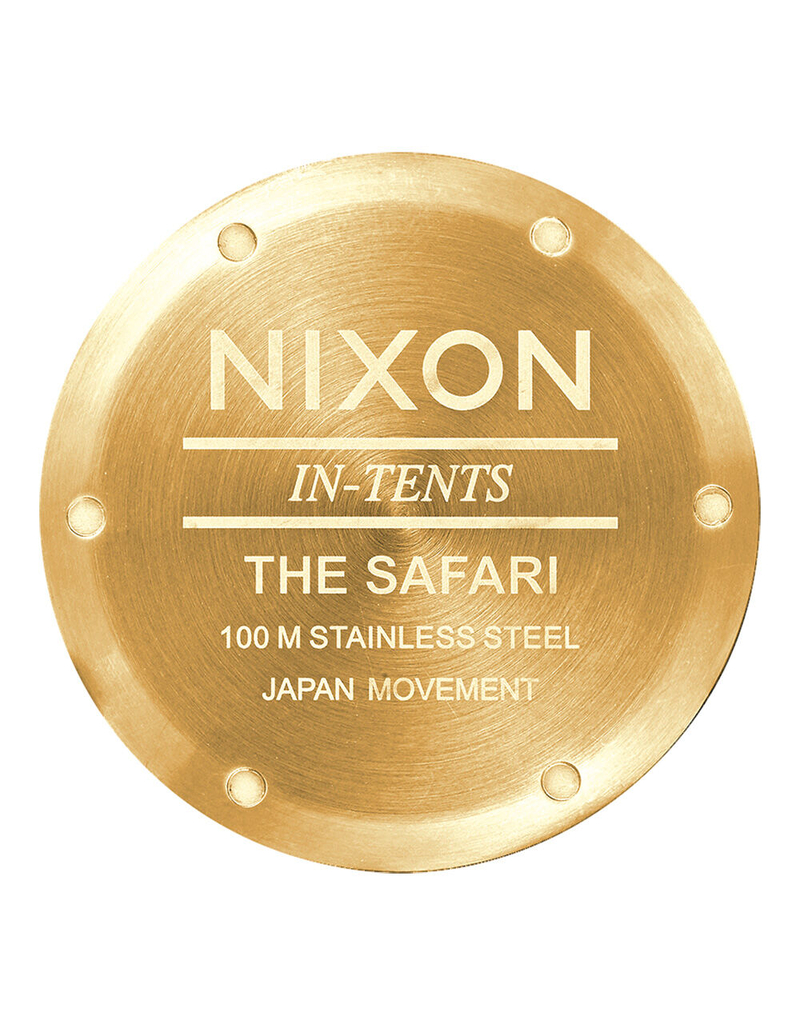 NIXON Safari Gold & Black Watch image number 3