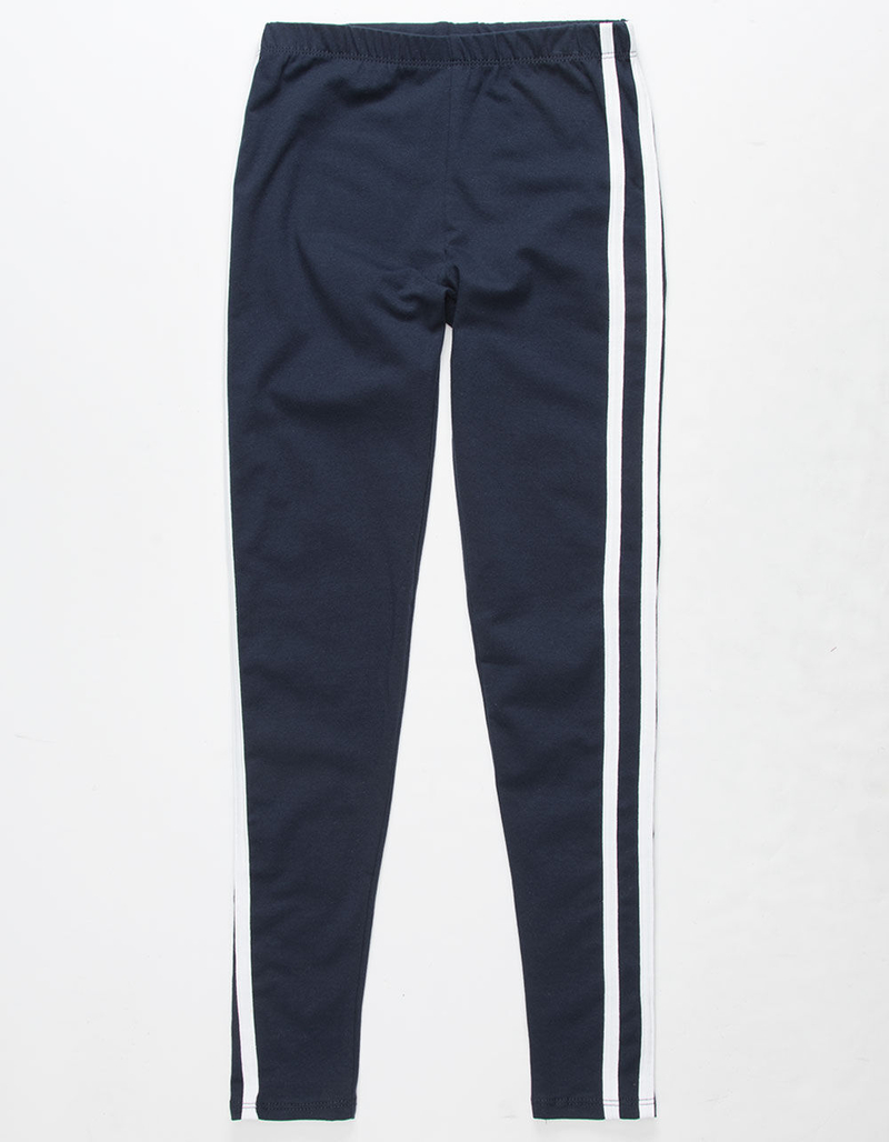 FULL TILT 2 Stripe Girls Leggings image number 0