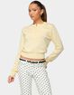 EDIKTED Yolana Henley Light Knit Sweater image number 1