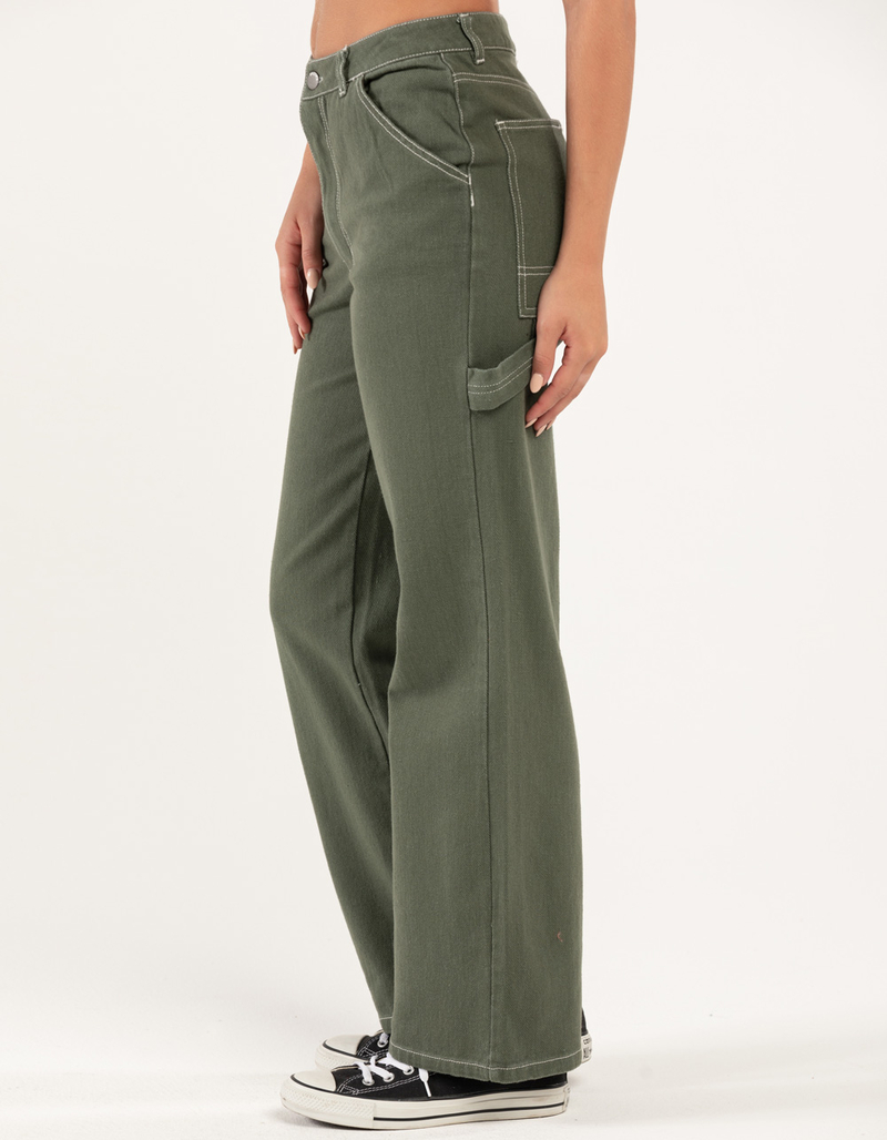 RSQ Womens High Rise Relax Carpenter Pants image number 1