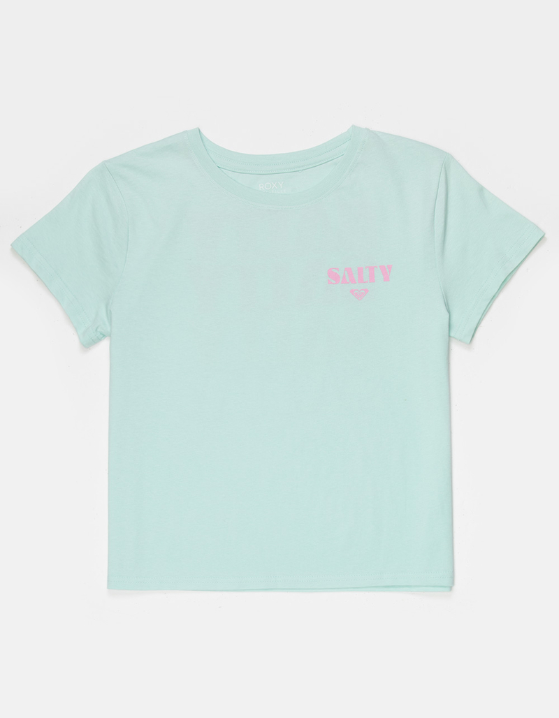 ROXY Salty Stack Girls Tee image number 1