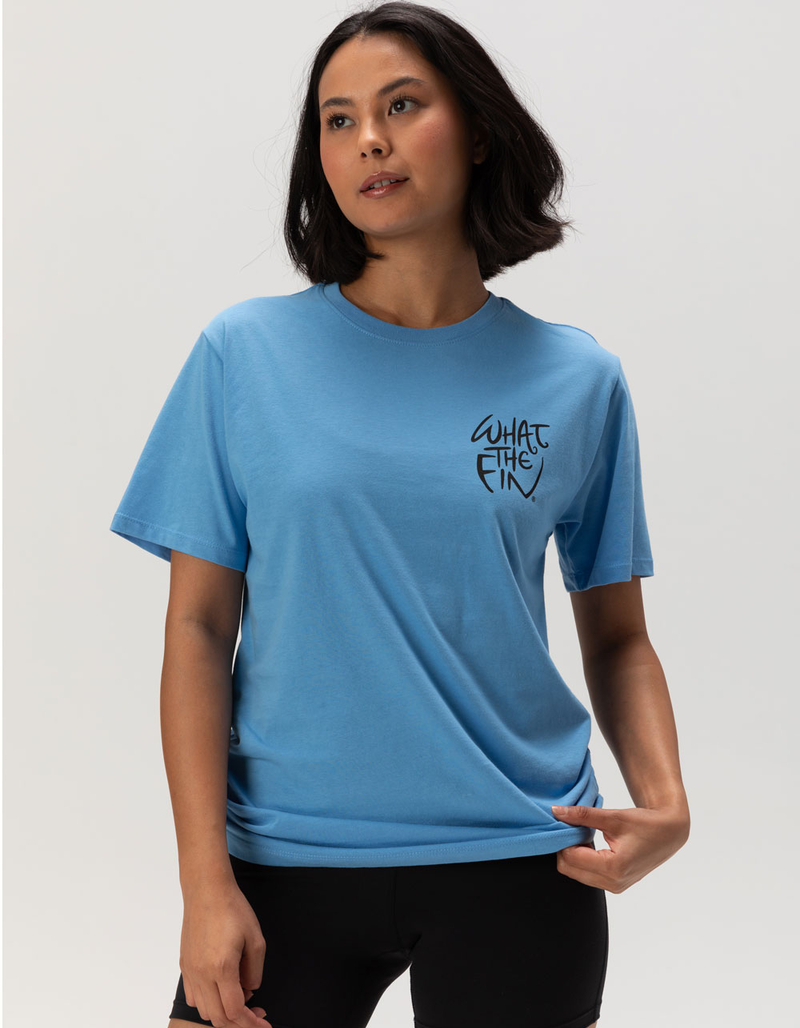 WHAT THE FIN Tequila Sunrise Womens Tee image number 1