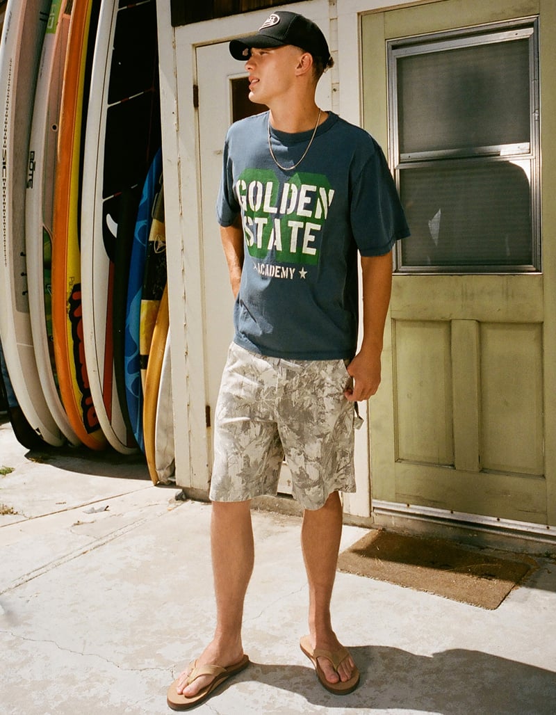 RSQ Mens Loose Twill Carpenter Shorts image number 0