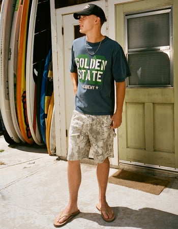 RSQ Mens Loose Twill Carpenter Shorts Primary Image