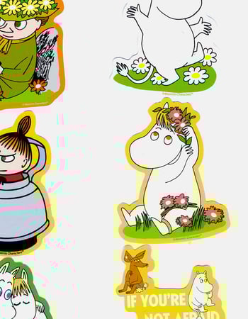 MOOMIN Sticker 6 Pack Alternative Image