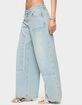 EDIKTED Teela Lacey Low Rise Carpenter Jeans image number 2