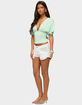 EDIKTED Betee Flutter Plunge Neck Top image number 4