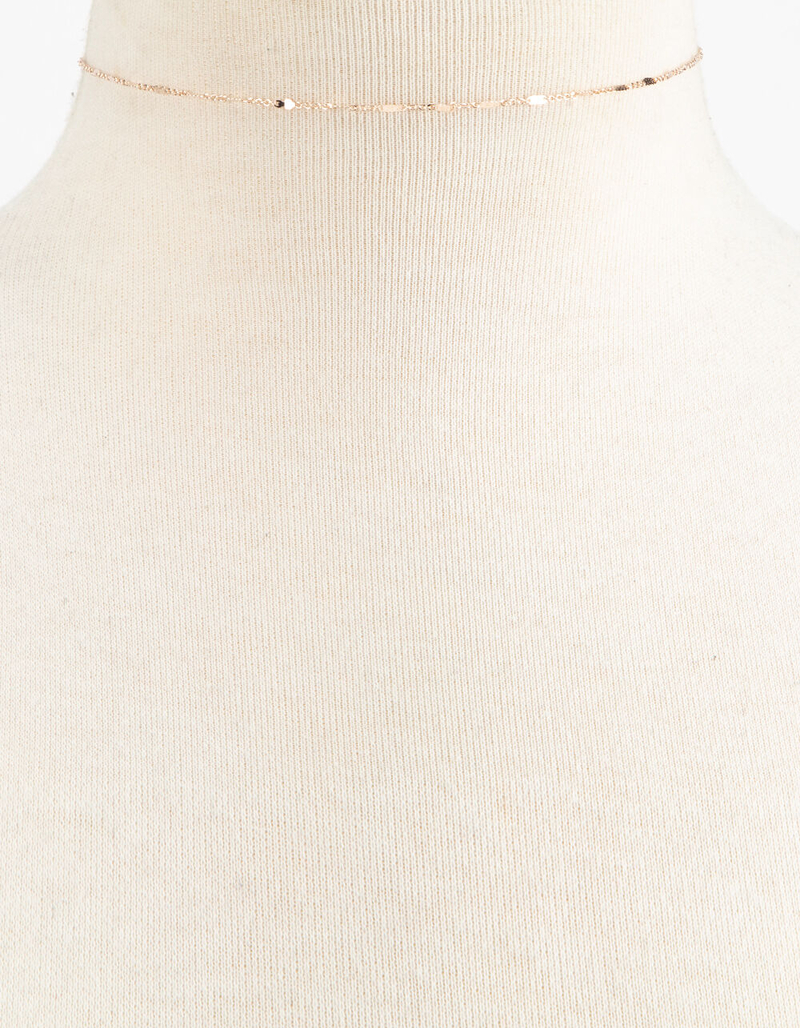 FULL TILT 5 Piece Velvet & Triangle Chokers image number 2