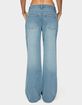 EDIKTED Raelynn Washed Low Rise Jeans image number 3