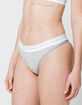 CALVIN KLEIN Heather Gray Thong image number 2