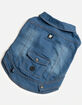 SILVER PAW Dusten Denim Dog Jacket image number 1