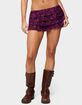 EDIKTED Keyla Ruffled Textured Micro Skort image number 1