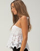 DIZZY LIZZY Eyelet Babydoll Womens Cami image number 3