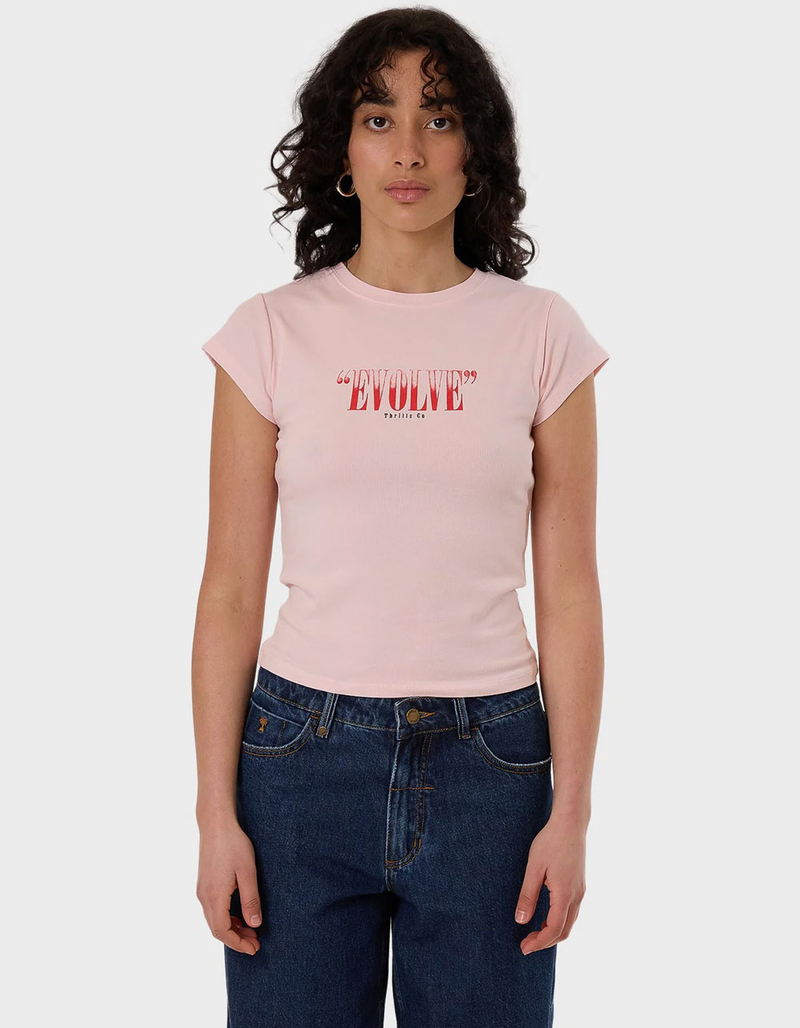 THRILLS Highly Evolved Club Womens Fitted Tee image number 0