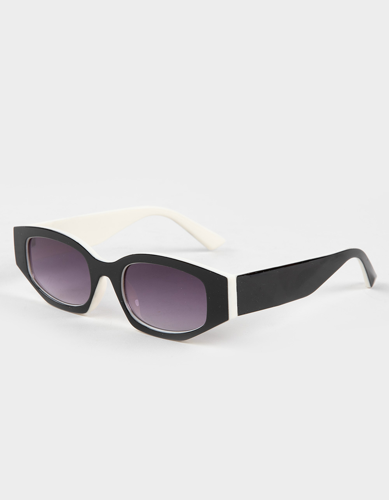 RSQ Arm Rectangle Sunglasses image number 0