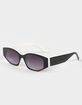 RSQ Arm Rectangle Sunglasses image number 1