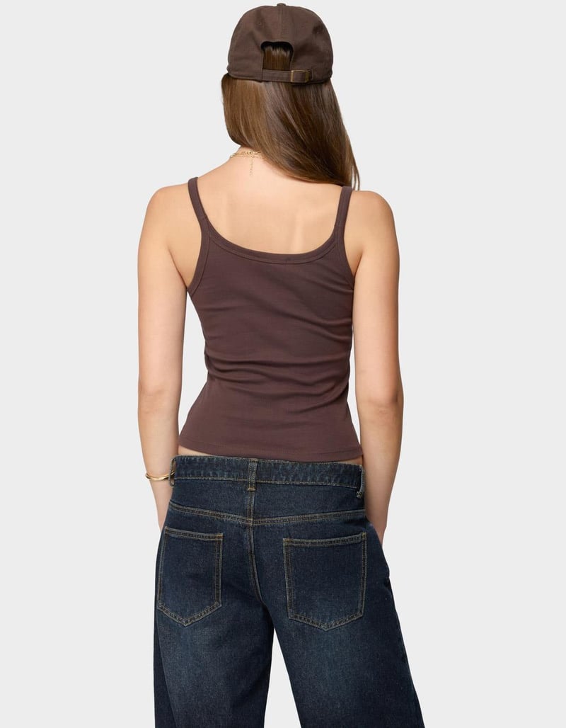 EDIKTED Basic Babe Tank Top image number 2