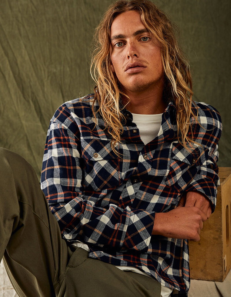 RSQ Mens Plaid Flannel image number 0