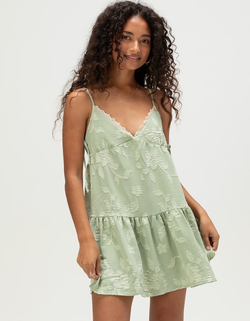 NECTAR CLOTHING Texture Womens Mini Dress image number 1