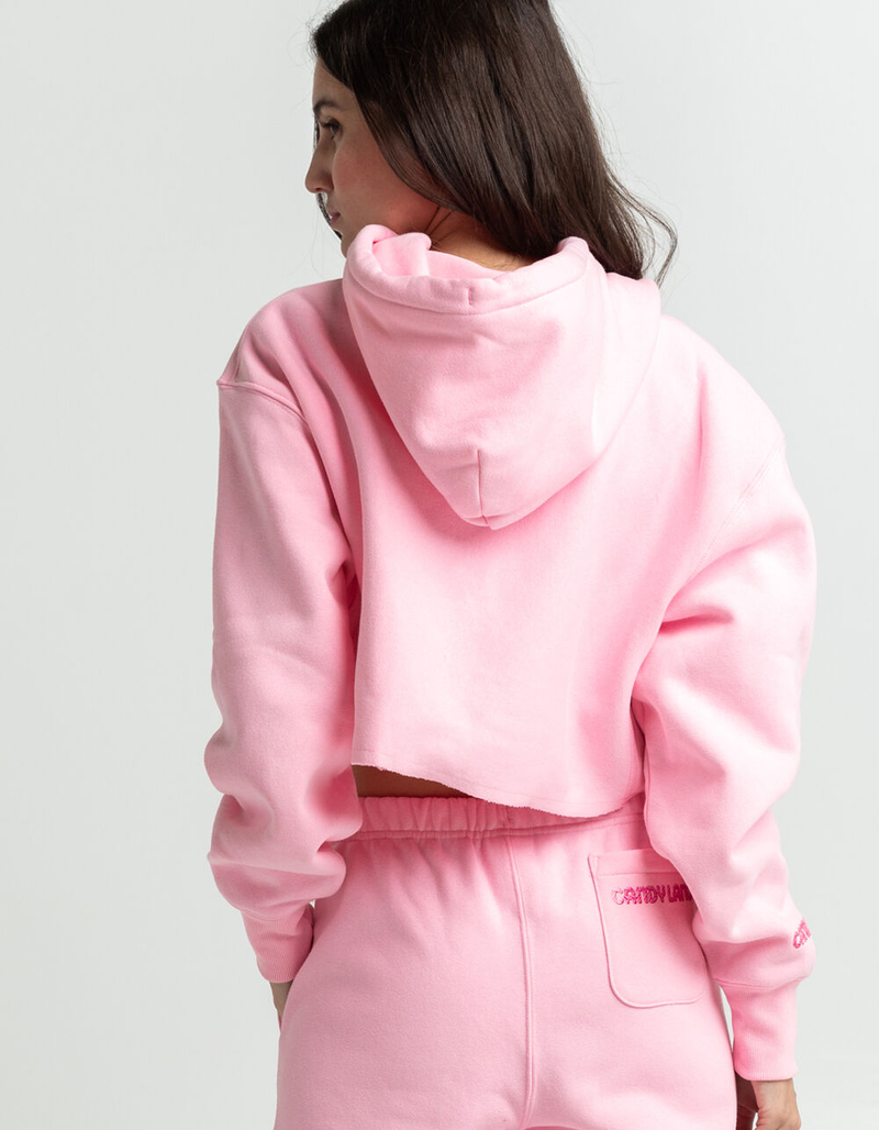CHAMPION x Candy Land Womens Crop Hoodie image number 2
