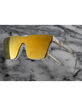HEAT WAVE VISUAL Clarity Gold Sunglasses image number 3