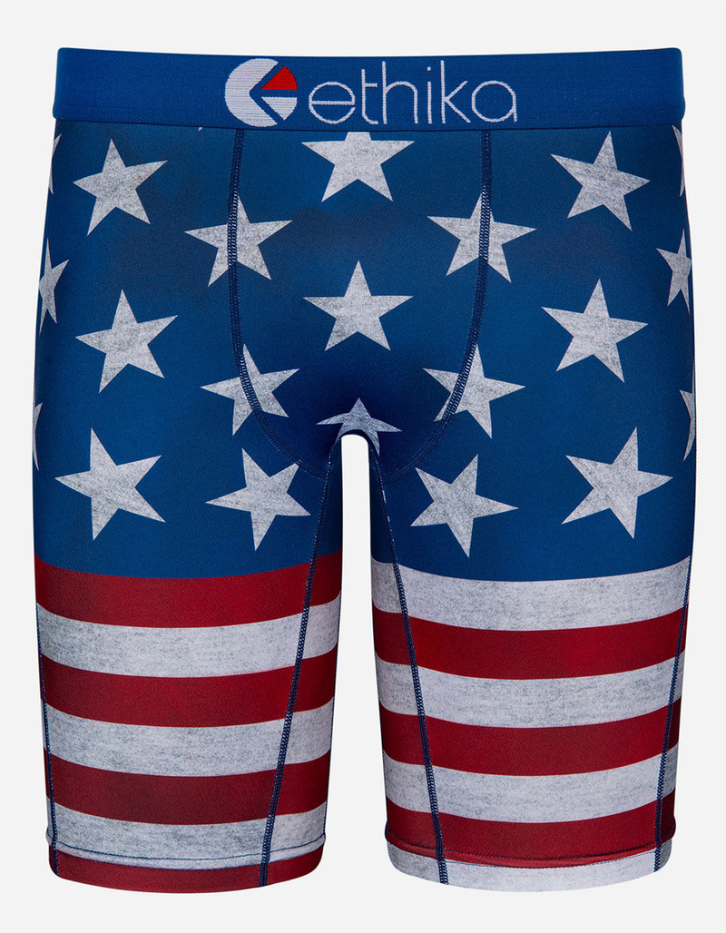 ETHIKA Stars & Stripes Staple Boys Boxer Briefs image number 0