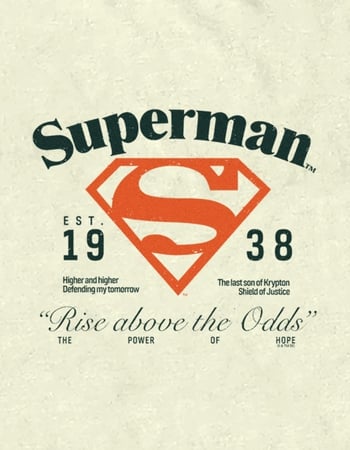 SUPERMAN Varsity Logo Unisex Tee Alternative Image