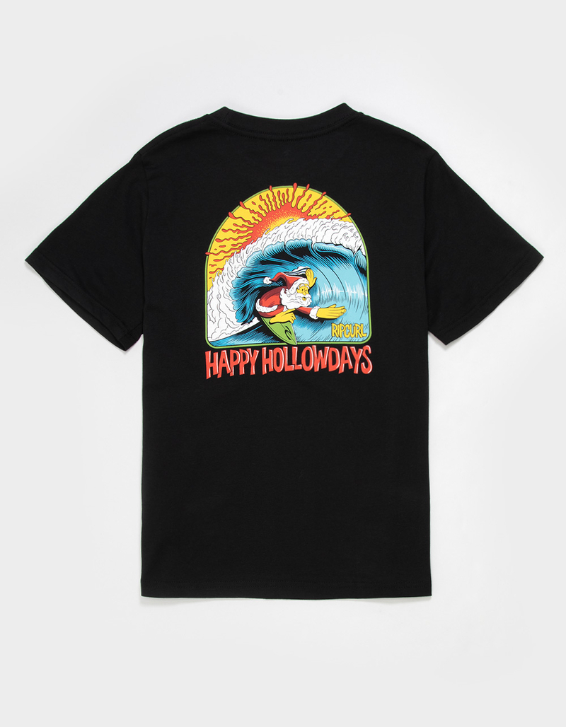 RIP CURL Santa Psych Boys Tee image number 0