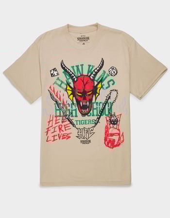 STRANGER THINGS Hellfire Mens Tee Primary Image