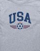 SOCCER USA Wings Unisex Kids Tee image number 2