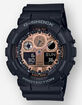 G-SHOCK GA100MMC-1A Black & Rose Gold Watch image number 1