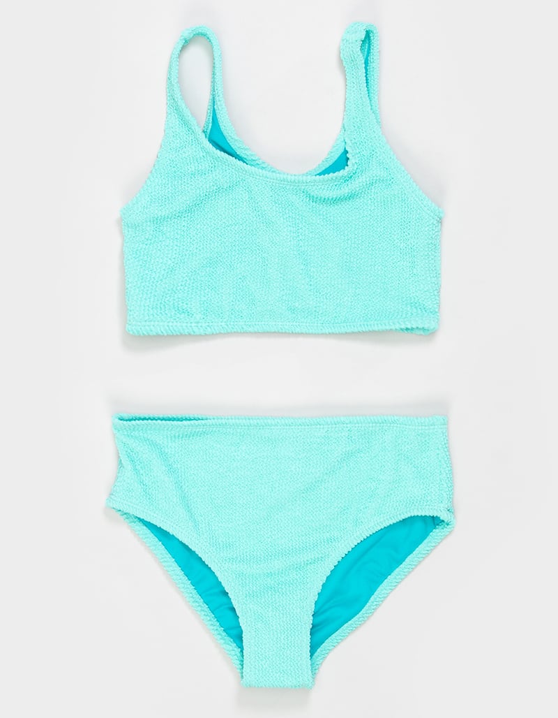 BEACH LINGO Texture Girls Bralette Bikini Set image number 0