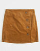 REWASH Corduroy Button Front Girls Skirt image number 1
