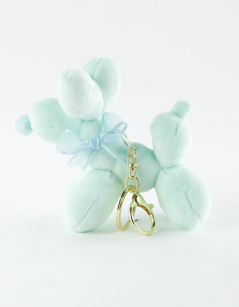 Plush Balloon Dog Keychain image number 1