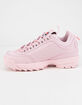 FILA Disruptor 2 Embroidery Pink Womens Shoes image number 4