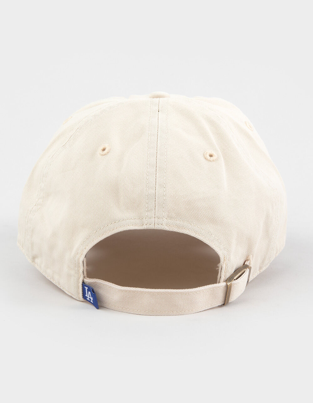 47 BRAND Los Angeles Dodgers '47 Clean Up Strapback Hat - CREAM