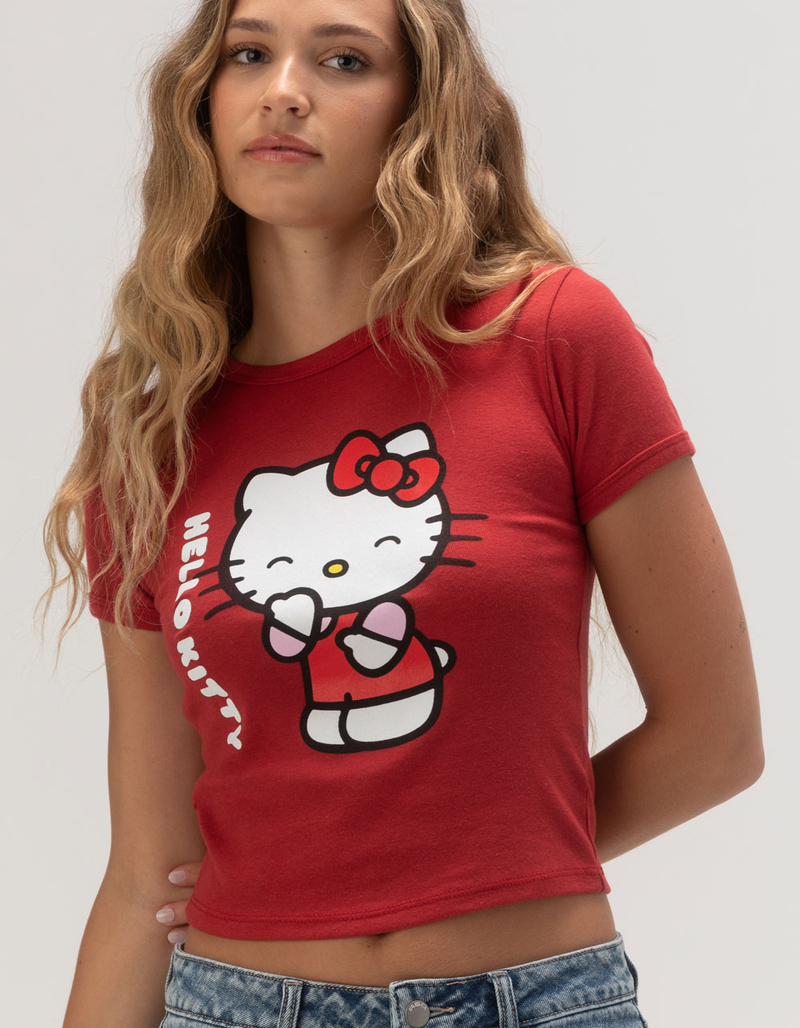 SANRIO Hello Kitty Womens Baby Tee image number 3