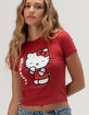 SANRIO Hello Kitty Womens Baby Tee image number 4
