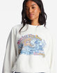 BILLABONG Here We Go Womens Crewneck Sweatshirt image number 4