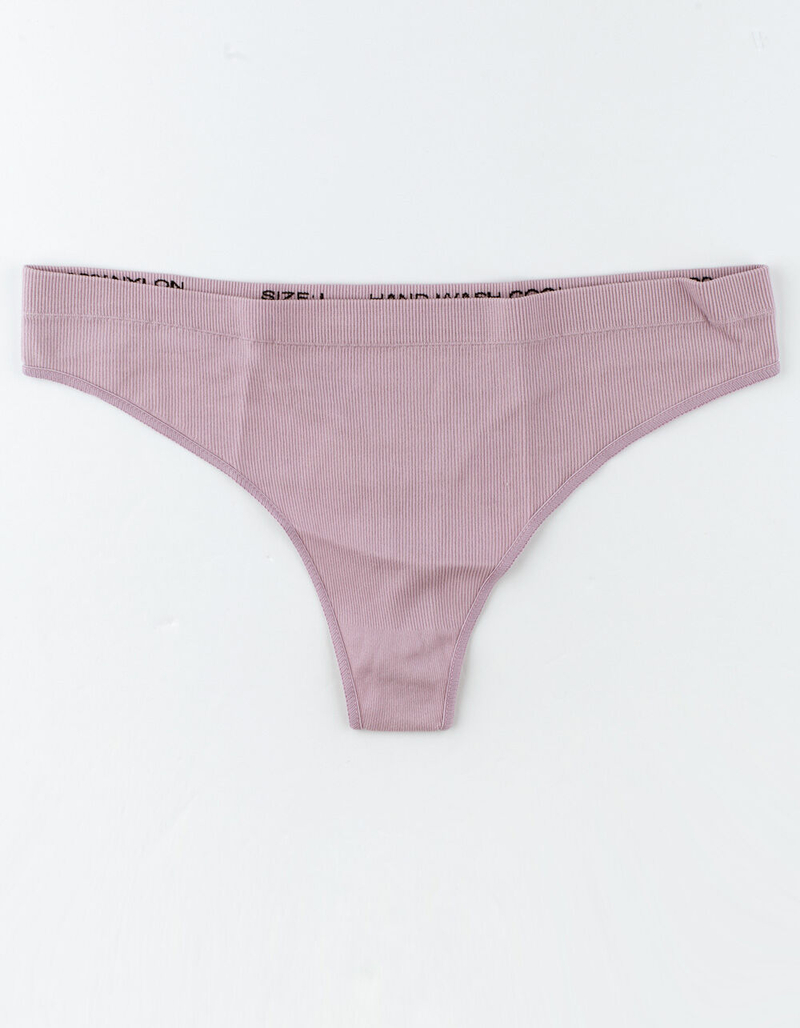 FULL TILT Seamless Lavender Thong image number 0