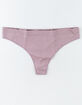 FULL TILT Seamless Lavender Thong image number 1