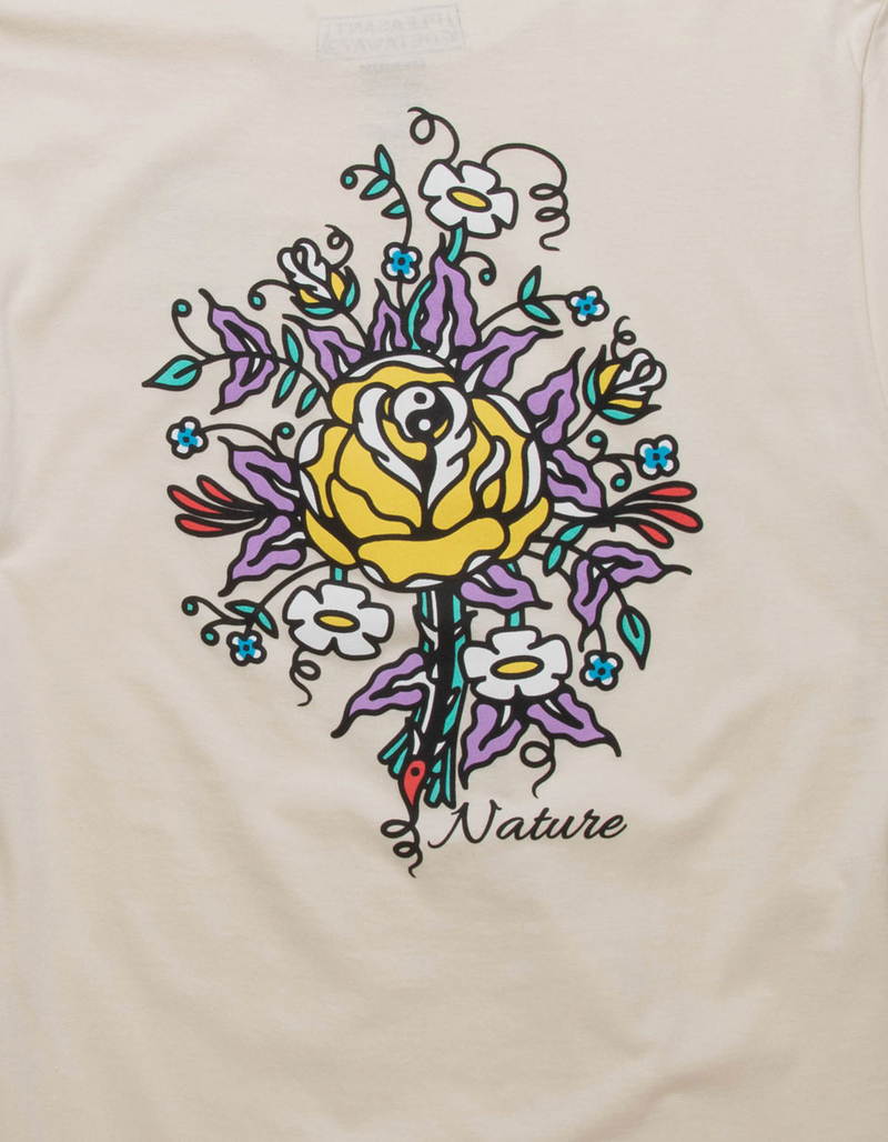 PLEASANT GETAWAY Floral Nature Mens Tee image number 2